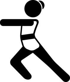 Girl Stretching Body Sketch Style Svg Vector, Free Vectors File